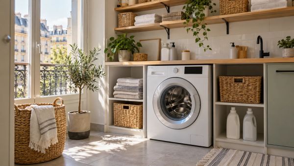 Aménagement buanderie IKEA : optimisez votre espace efficacement