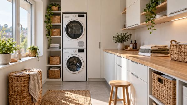 Buanderie IKEA : solutions pratiques pour un espace fonctionnel