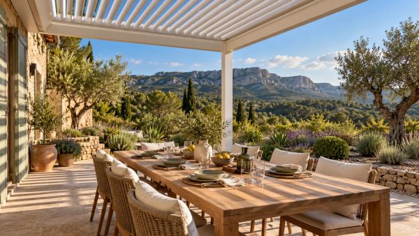 Découvrez les avantages d'une pergola bioclimatique à Nans-les-Pins