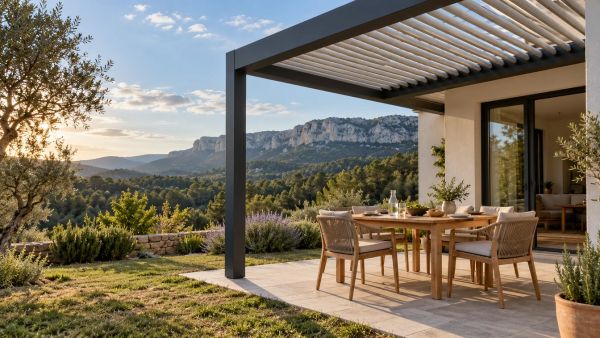 Découvrez les avantages d'une pergola bioclimatique à Nans-les-Pins