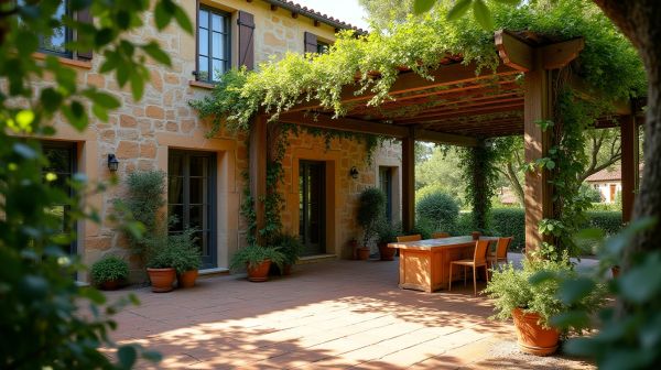 Enhancez votre confort extérieur avec la pose de pergola bioclimatique à Nans-les-Pins