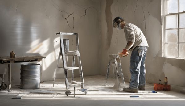 Réparer une fissure avant peinture : commentez efficacement